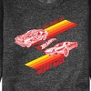 Men's - Hot Wheels - Valentine's You Make My Heart Race Graphic Fleece Sweatshirt - 2 of 4