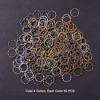 200pcs Alloy Linking Rings, 4 Colors Mixed Circle Connector Links for Jewelry Making (Necklaces, Bracelets, Earrings) - 4 of 4