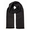 Mio Marino | Men's Cashmere Feel, 100% Cotton Fashion Winter Scarf - 3 of 4