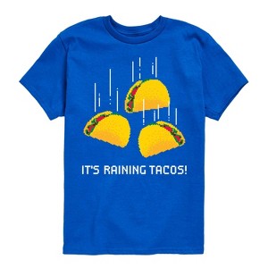 Boys' - Instant Message - Its Raining Tacos Short Sleeve Graphic T-Shirt - 1 of 4
