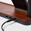 Wireless Charging Stand & Lamp (Includes LED Light Bulb) - Threshold™: Desk Lamp with USB Port, Qi Certified, Dimmable - image 4 of 4