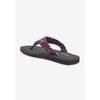 Comfortview Women's The Sylvia Soft Footbed Thong Slip On Sandal (Wide Widths Available) - 3 of 4