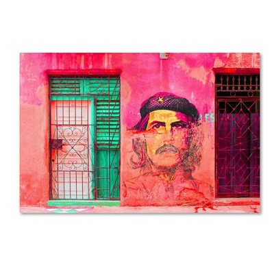 16" x 24" Che on the Wall Havana by Masters Fine Art - Trademark Fine Art