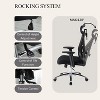 Ergonomic Mesh Desk Chair High Back Computer Chair with Liftable Armrest Adjustable 3D Headrest Lumbar Support - 4 of 4