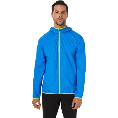 Asics Men's Men's Packable Jacket Running Apparel, S, Blue : Target
