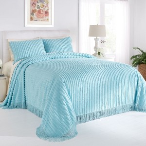 BrylaneHome Chenille Bedspread - 1 of 3