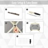 Aghana Digitals 7x7FT Beige Pop Up Camping Screen Tent: 3-4 Person Easy Setup, Mesh Ventilation, - 4 of 4