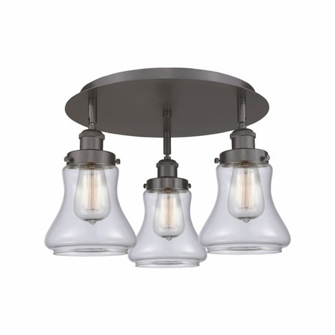 Innovations Lighting Bellmont 3 - Light Flush Mount in  Oil Rubbed Bronze - image 1 of 1