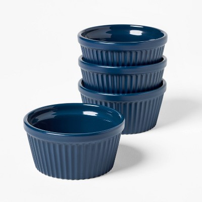 4pc Stoneware Ramekin Set - Figmint™