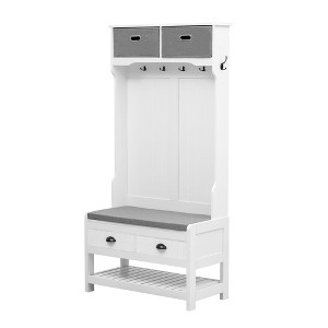 NicBex 68.90"H Modern Hall Tree with Storage for Living Room - 1 of 4