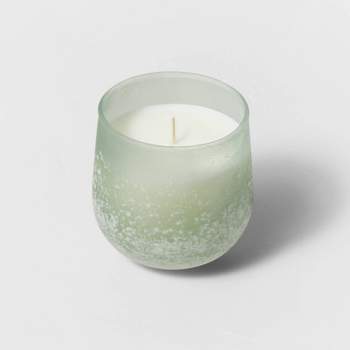 Serenity Fashion Salted Glass Wellness Jar Candle Green - Casaluna™