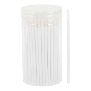 Unique Bargains Disposable Barreled Solid Rod Lip Brush 100 Pcs - 1 of 4