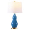 Rogan Table Lamp (Set of 2) - 26 Inch Height - TBL4439 - Soft Blue - Safavieh - 2 of 4
