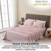 Ultra-Soft Cotton Heathered Melange Jersey Knit Sheet Set - Great Bay Home - 4 of 4