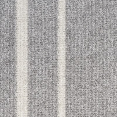 Essentials Grey/Ivory Double Bordered Indoor/Outdoor Rug