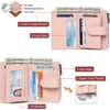 Clotth Wallets for Women - RFID Blocking Small Wallets - Compact Bifold Design with 14 Card Slots,Zipper Pocket & ID Window for Daily Use - 2 of 4