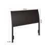 AFI Furnishings Portland Full Headboard with Turbo Charger in Espresso - 3 of 4