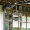 Tangkula Metal Bird Feeder Bath for Outdoors Hanging w/ Resin Dome & Water Bowl - 3 of 4