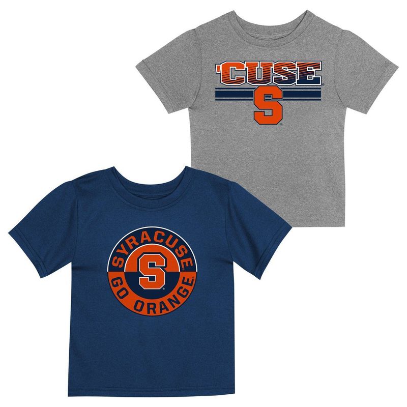 NCAA Syracuse Orange Toddler Boys&#39; 2pk T-Shirt, 1 of 4