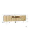 68.5" LED TV Stand with 16 Color Lights for 65 Inch TV,Modern Media Console with Open Shelf for Living Room-Baofuwish - 4 of 4