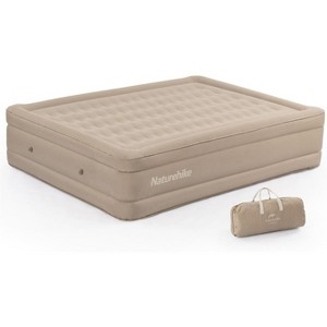 Naturehike Durable Queen Air Mattress, Raised Comfort Blow Up Mattress for Kids & Adults, Inflatable Bed with Storage Bag for Home, Travel & Camping - 1 of 4