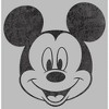 Men's Mickey & Friends Big Smiling Mickey Mouse Face T-Shirt - 2 of 4