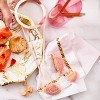 Pale Pink Brushstroke Cocktail Napkins (25 per pack) - 2 of 4