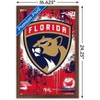Trends International NHL Florida Panthers - Maximalist Logo 23 Framed Wall Poster Prints - 3 of 4