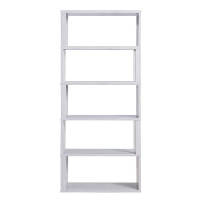 70.75" Montalva 5 Shelf Bookcase White Oak - HOMES: Inside + Out