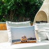 Stupell Industries Vintage Car Model at Beach Outdoor Decorative Throw Pillow, 14 x 20 - 3 of 3