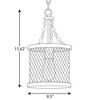Progress Lighting, Austelle Collection, 1-Light Mini-Pendant, Galvanized Finish, Mesh Shade - 2 of 2