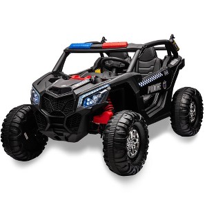 24V 2 Seater Kids Ride on UTV Car w/Remote Control, 4WD Powerful Electric Vehicle - 1 of 4