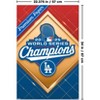 Trends International MLB Los Angeles Dodgers - 2025 World Series Team Logo Unframed Wall Poster Prints - 3 of 4