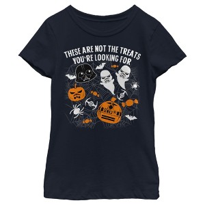 Girl's Star Wars Halloween Not the Treats T-Shirt - 1 of 4