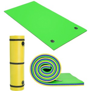 Lily Pad Floating Mat 8/9/12 Ft Extra Large Floating Water Mat 3-Layer Tear-Resistant XPE Foam for Lakes, Pool, Boat, Beach, Ocean - 1 of 4