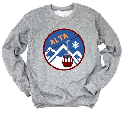 Simply Sage Market Women's Graphic Sweatshirt Alta Ski Resort