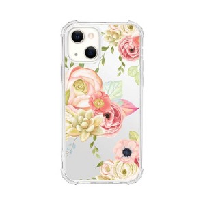 OTM Essentials Apple iPhone 13 Tough Edge Florals & Nature Clear Case - 1 of 2
