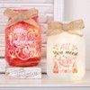 The Lakeside Collection Valentine's and St Patrick's Fairy Light Mason Jar Table Decor - Valentine's Day - 3 of 3