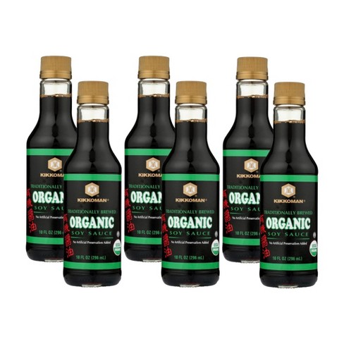 Kikkoman Organic Soy Sauce - Case of 6/10 fz - image 1 of 4