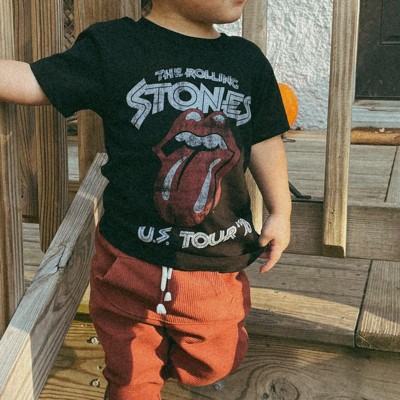 Kids Rolling Stones Start Me Up T-Shirt Off White Off White / 4T