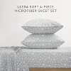 Christmas Holiday Soft Comfy 4 Piece Bed Sheet Set, Winter Prints - Becky Cameron - 3 of 4