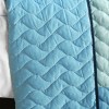 Slickblue Full/Queen 3 PC Quilt Set, Vermicelli-Quilted TC Fabric, Plaid Design, 13 Color Options, 90.5"x90.5" - 2 of 4