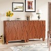 Hommoo 55" Sideboard Buffet Storage Cabinet - 3 of 4