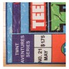 Teenage Mutant Ninja Turtles 5'x7' Comic Book Kids' Rug: Skid-Resistant Modern TMNT Bedroom Decor, Multicolor - 2 of 4