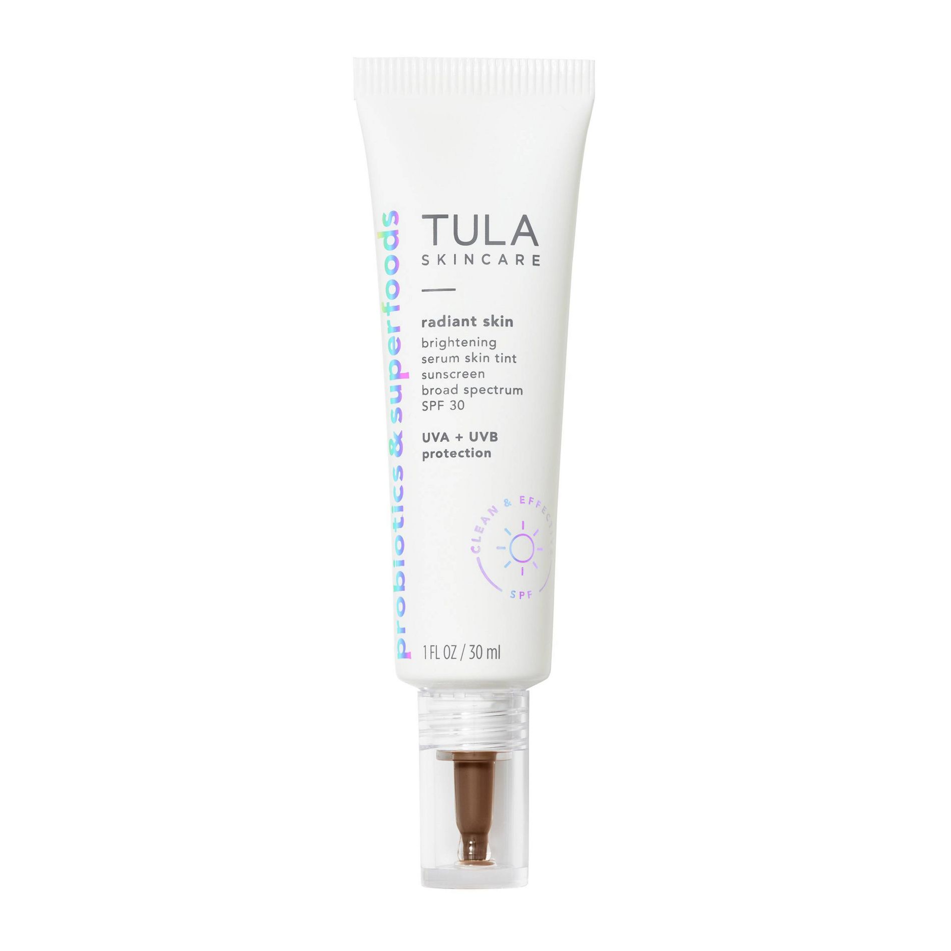 TULA SKINCARE Radiant Skin Brightening Serum Skin Tint - 28 - SPF 30 - 1 fl oz - Ulta Beauty