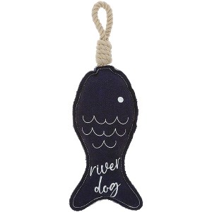 Pavilion Gift Company - River dog - 14.5" Dog Toy on Rope - Pet Toy - 1 of 4