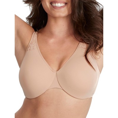 Olga Women's No Side Effects T-Shirt Bra - GB0561A 40D Toasted Almond