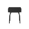 TOV Furniture Santana Glass Side Table in Black - 4 of 4