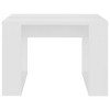 Clihome Modern Oak Side Table, Elegant Compact Square Accent Table for Living Room and Bedroom Decor - 4 of 4