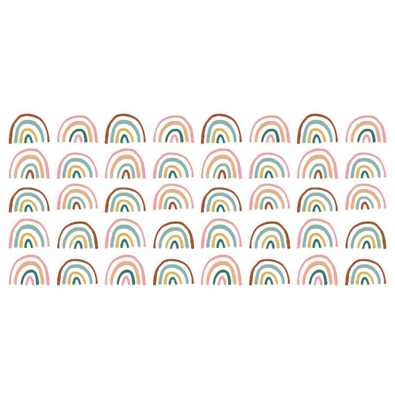 Retro Rainbow Peel and Stick Wall Decal - RoomMates, 3 of 8